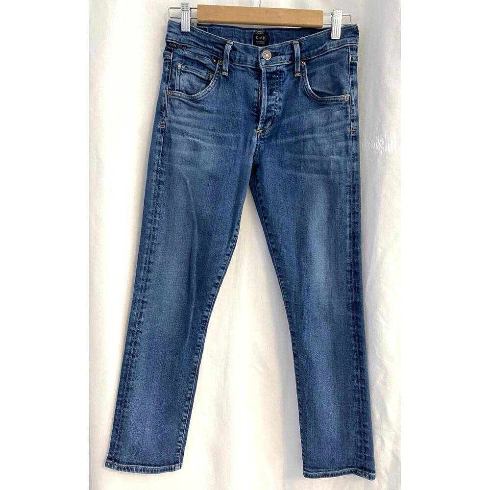 Citizens of Humanity Emerson Slim Boyfriend Button Fly Jean Sz 25  -0073